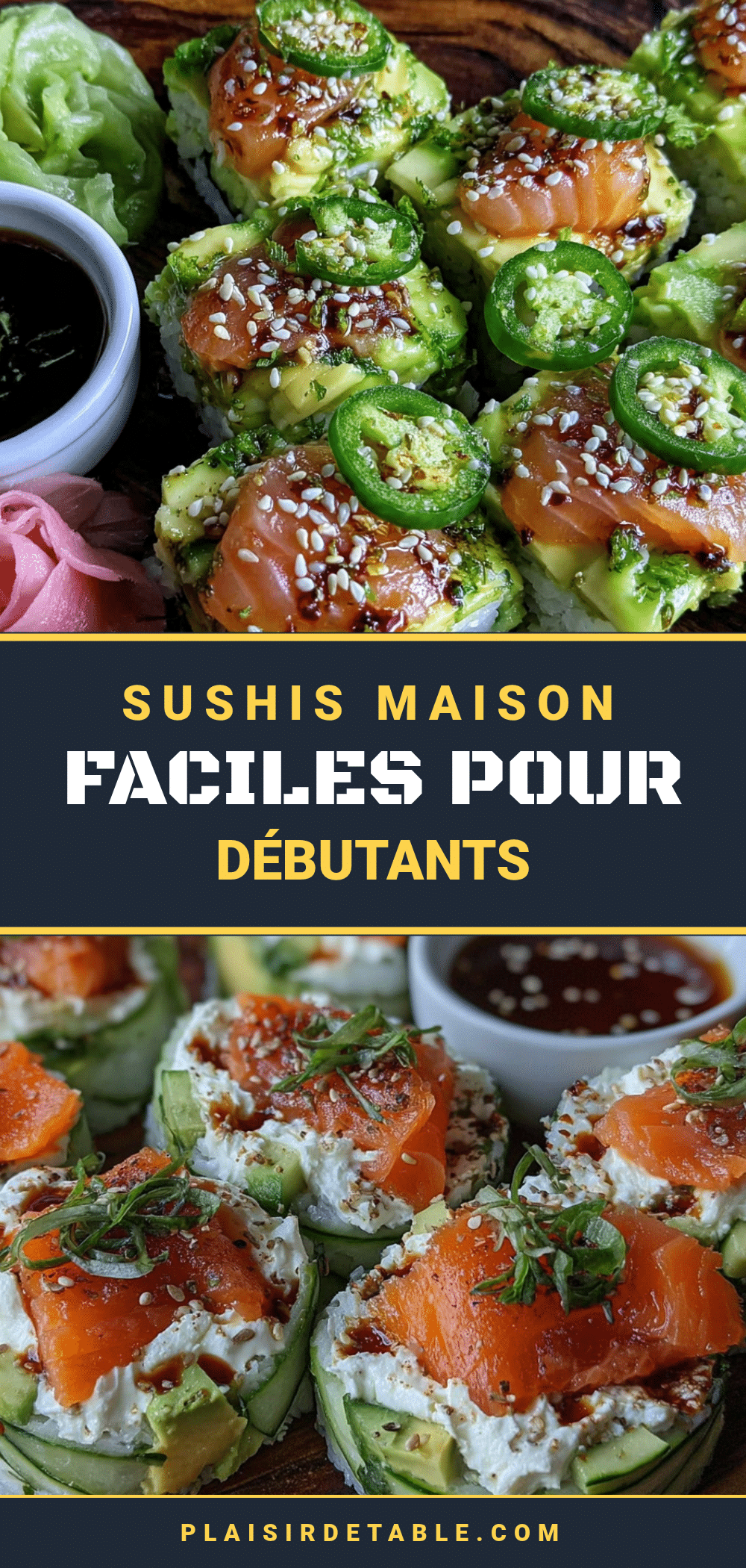 sushis maison faciles pour débutants recipe