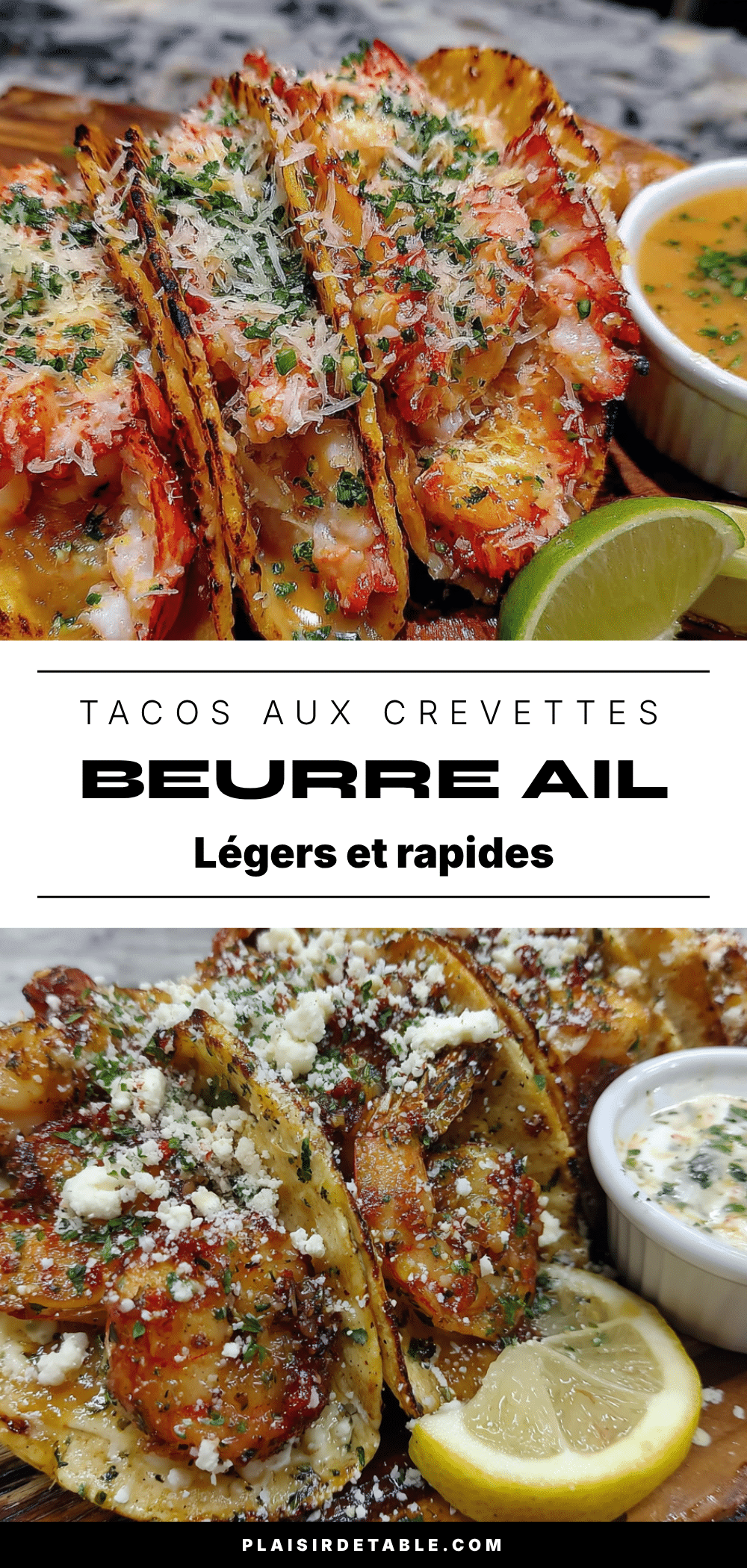 tacos aux crevettes beurre ail légers et rapides recipe