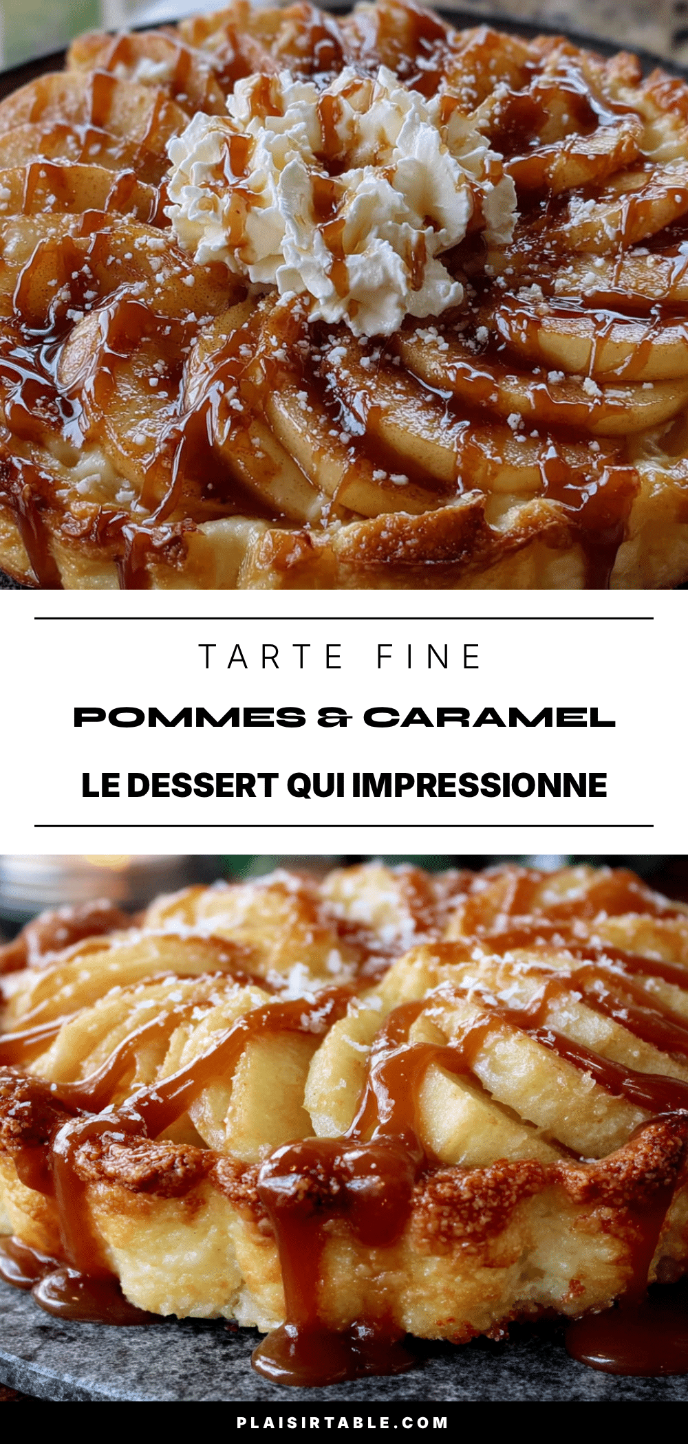 tarte fine aux pommes caramel beurre salé recipe