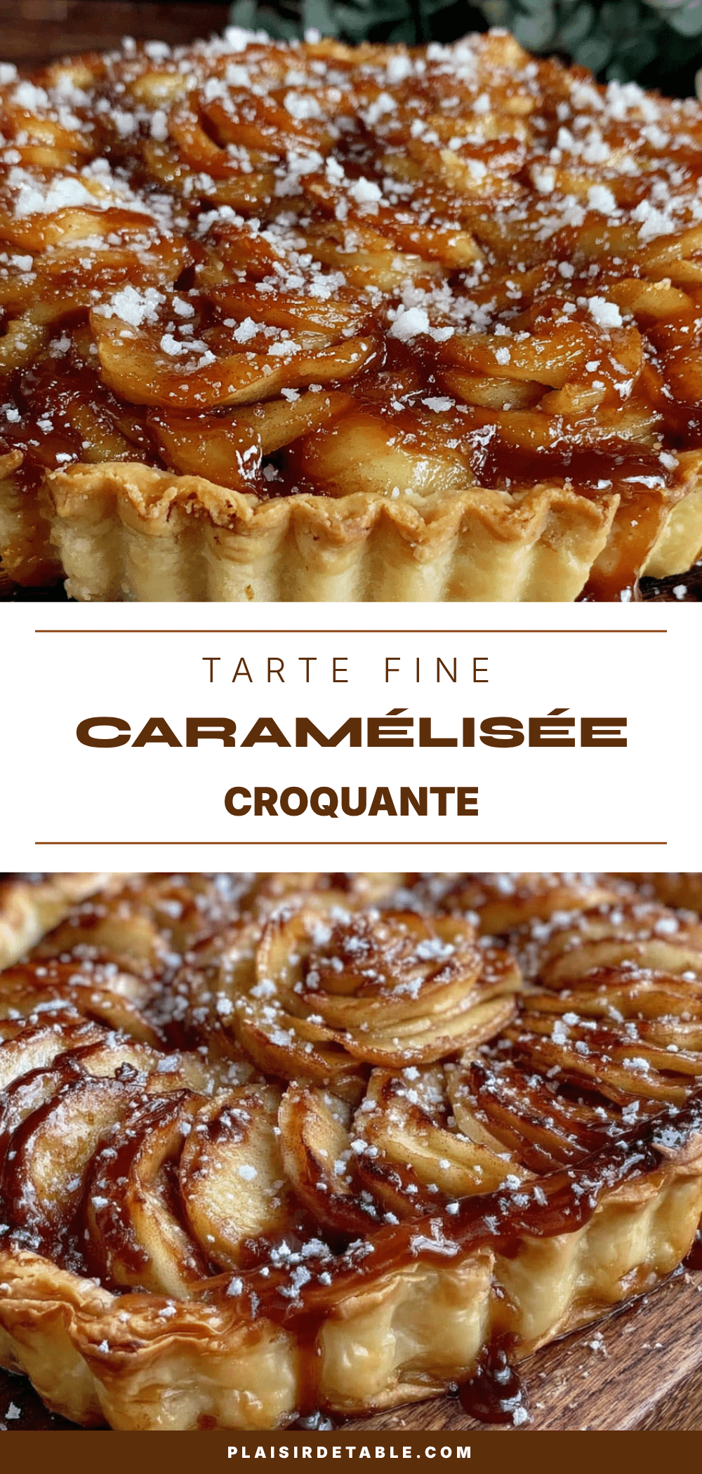 tarte fine caramélisée croquante recipe